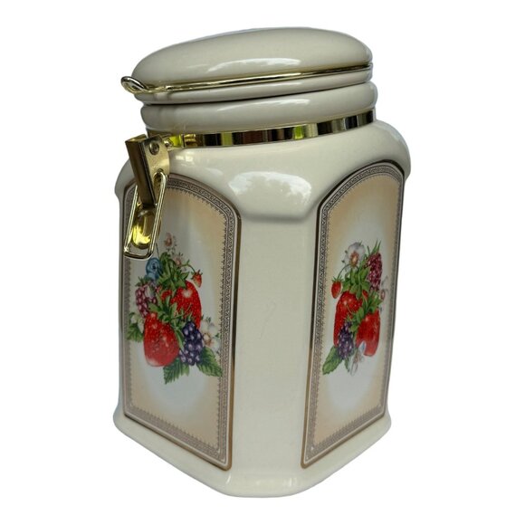 Knott's Berry Farm Foods Ceramic Kitchen Container 9.5" EUC - Picture 8 of 10